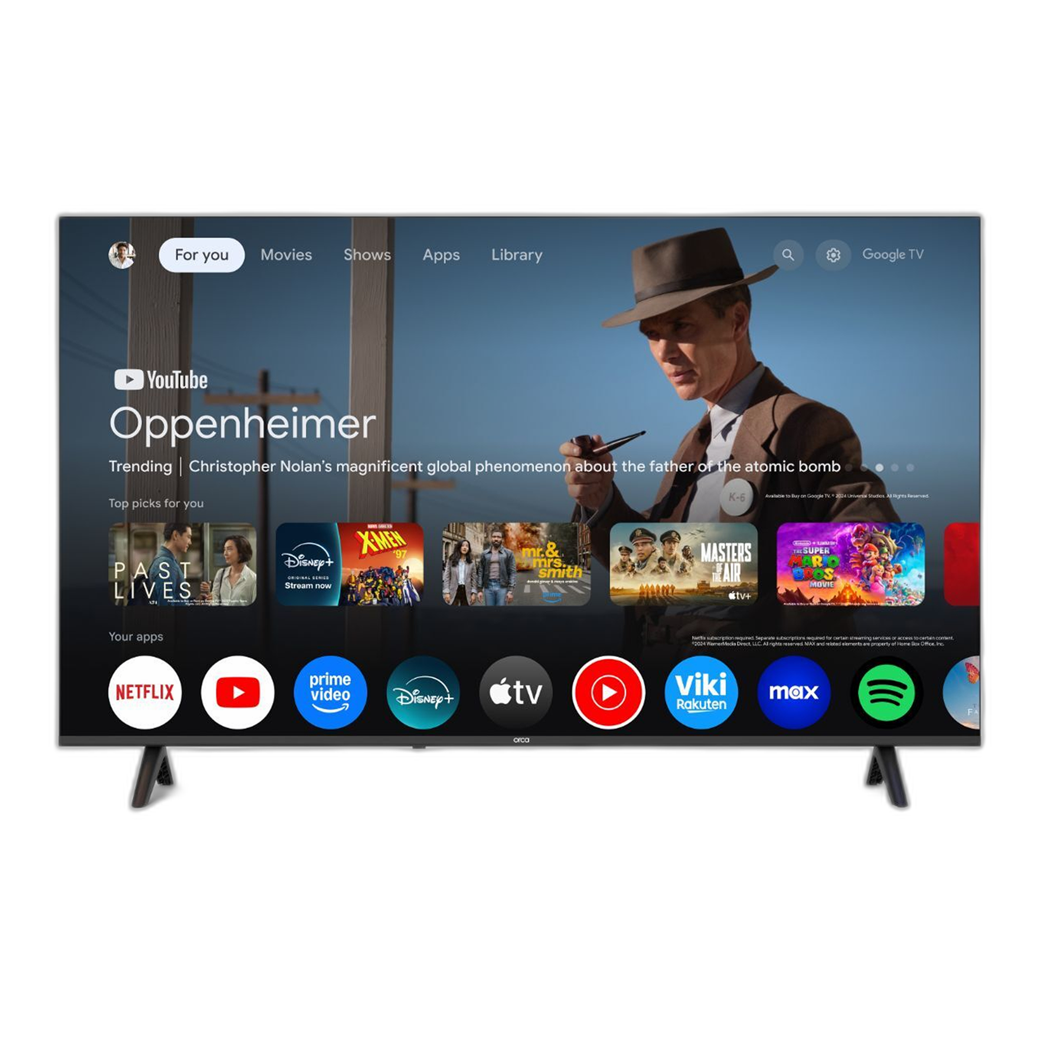 Google Orca 65 Inch UHD-4K Smart TV