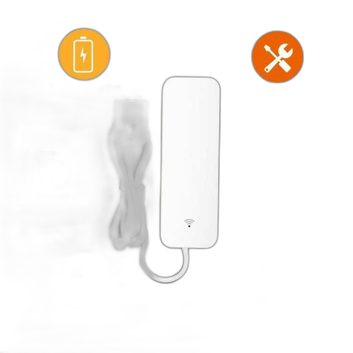 Gopeta Smart WiFi Water Leak Sensor – Battery Powered (AAA)