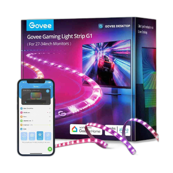 Govee PC monitor back Light 27-34inch (sync by PC Software) support Matter