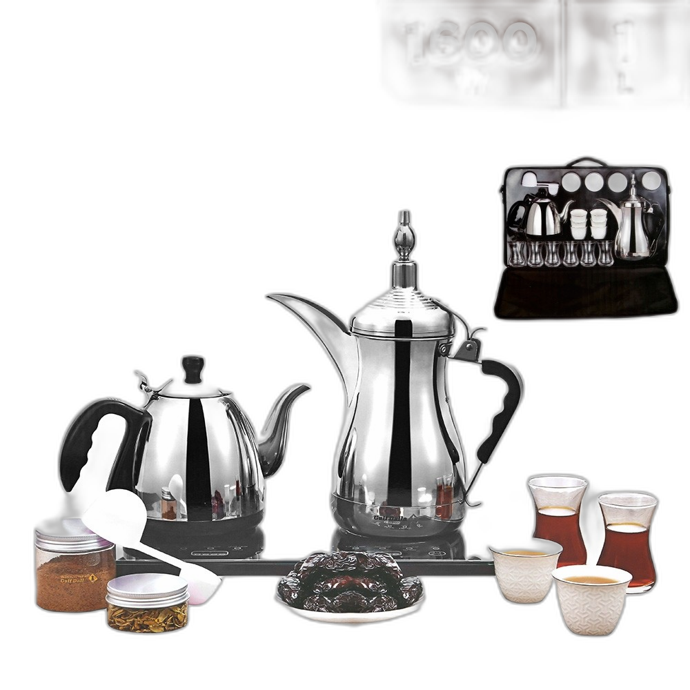 Gulf Dalla 1600W 1000ml Electric Arabic Coffee & Tea Maker