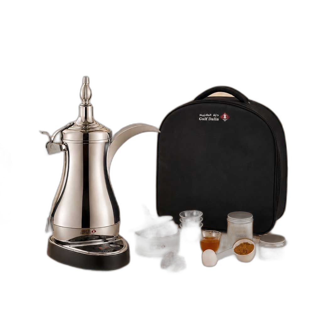 Gulf Dalla Electric Coffee Maker Set 1000W with Deluxe Bag