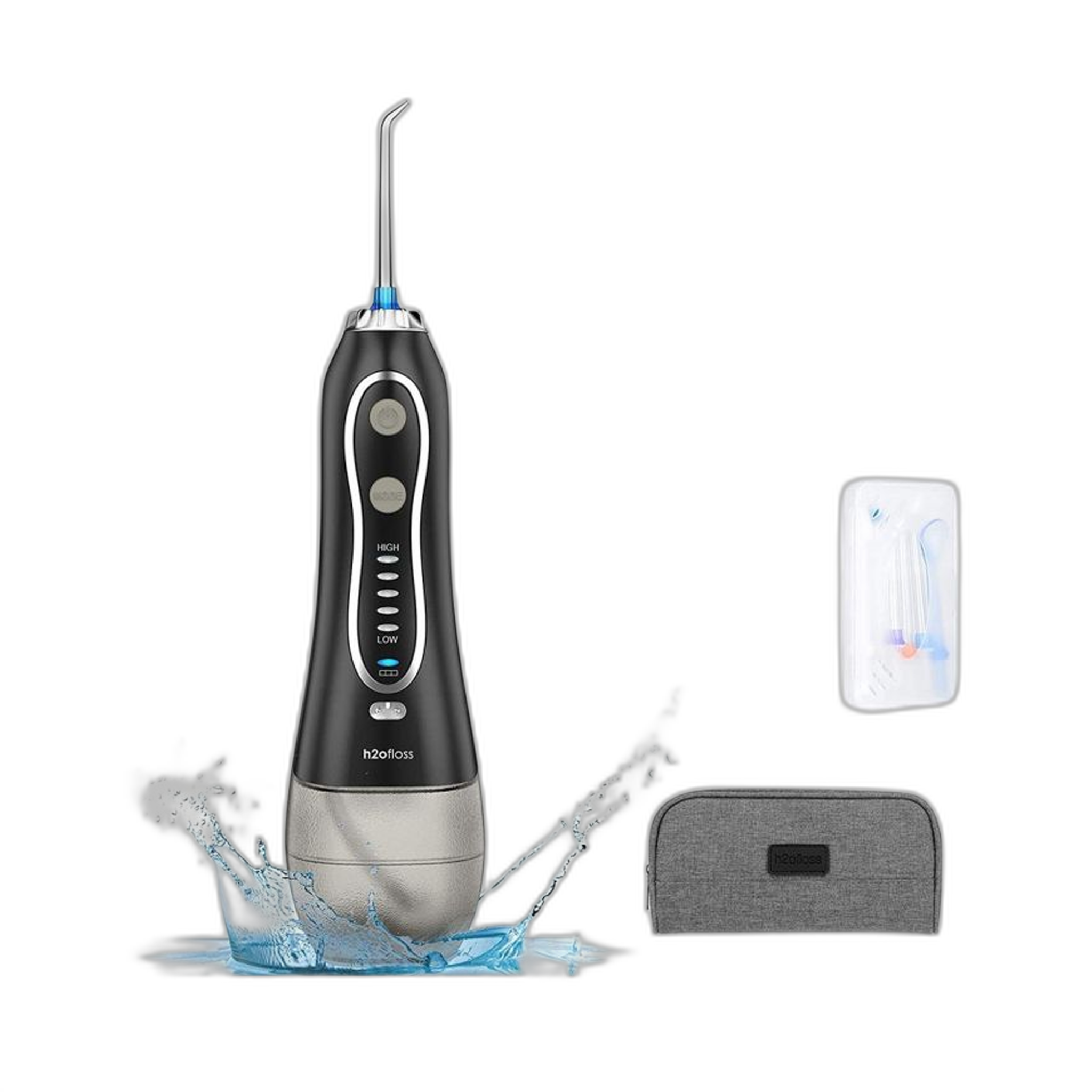 H2ofloss Cordless USB Rechargeable Oral Irrigator Water Flosser - 300ml