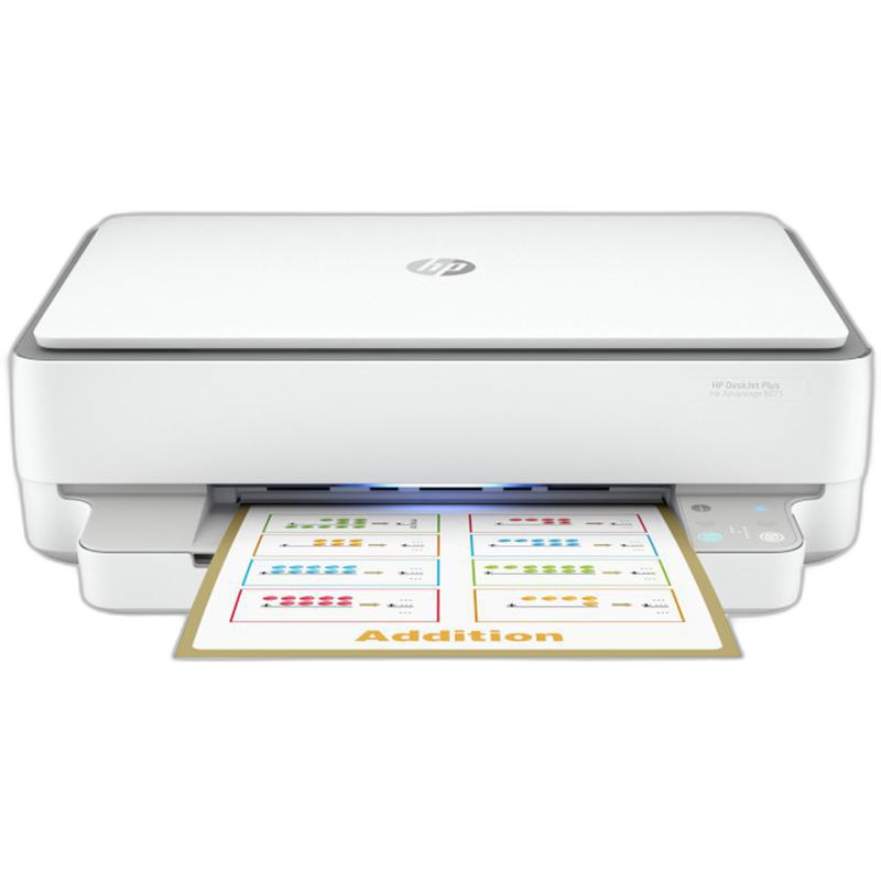HP DeskJet Plus Ink Advantage 6075 All-in-One Multi-function Printer, Wi-Fi, Thermal Inkjet Printing