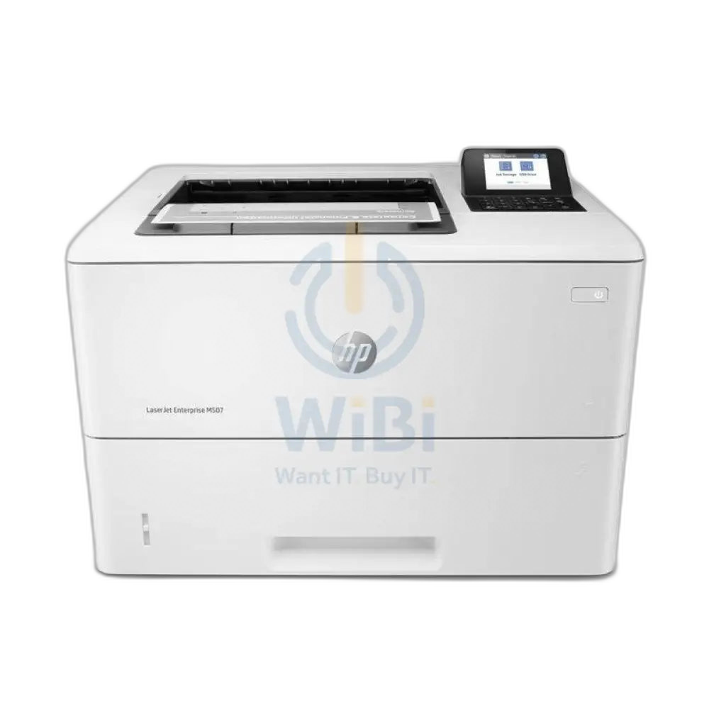 طابعة HP LaserJet Enterprise M507dn - ليزر أحادي اللون / 43 صفحة في الدقيقة / 1200 نقطة في البوصة / A4 / USB / LAN
