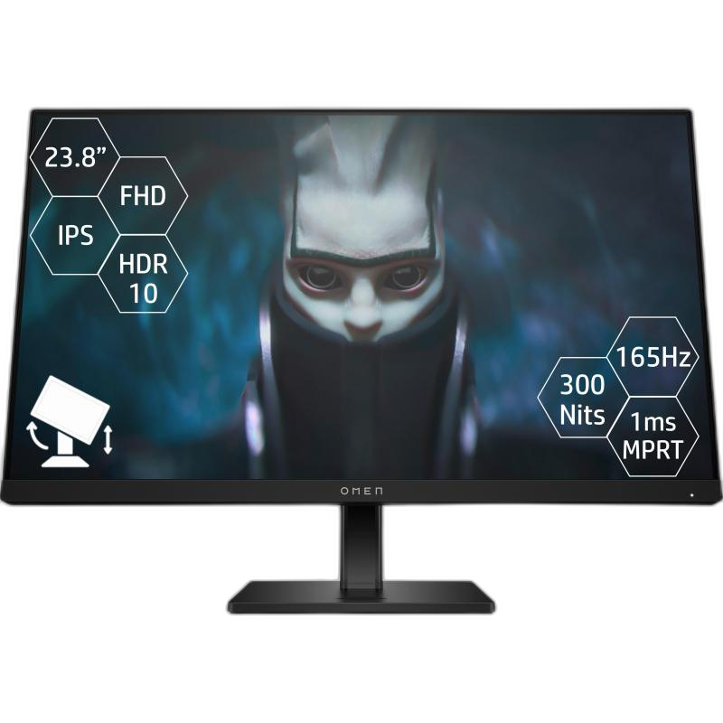 HP OMEN 23.8" Gaming Monitor, LED, FHD (Full HD), 165 Hz, 1ms (MPRT)