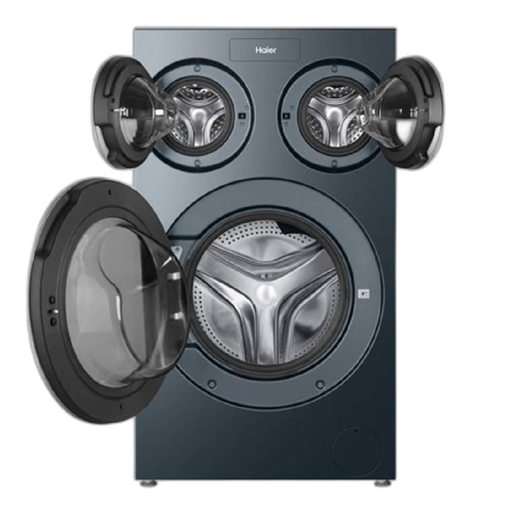Haier Front Load Washing Machine, 13KG, 3 Drum, 1400 RPM, HW130-BD14697GNU1