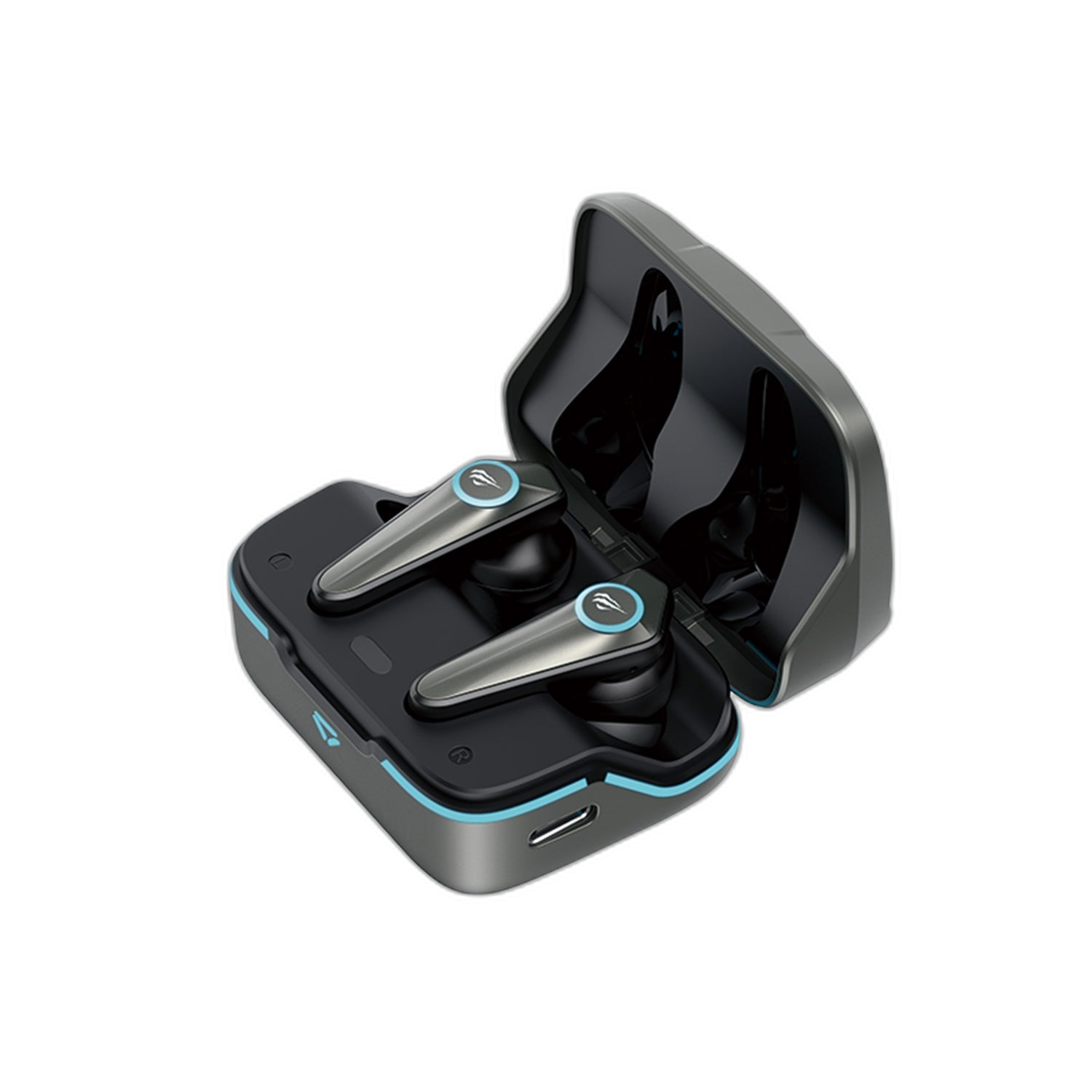 Havit TW952 Stereo True Wireless Earbuds with Gaming Music Dual Mode, Full Range Audio & LED