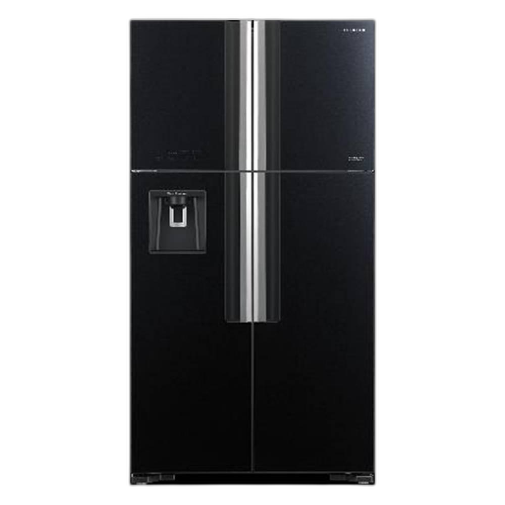 Hitachi Four Door Refrigerator, 540L, 21CFT, R-W760PK7-3 GBK - Glass