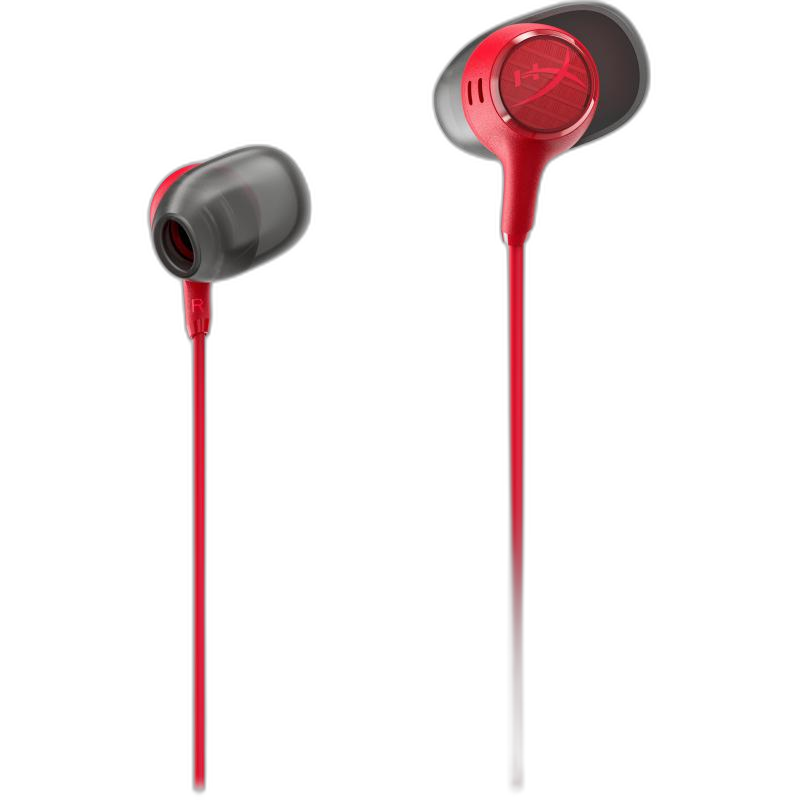 HyperX Cloud III Earbuds, Passive Noise Isolation, Wired, 3.5 mm Connector, In-line Microphone