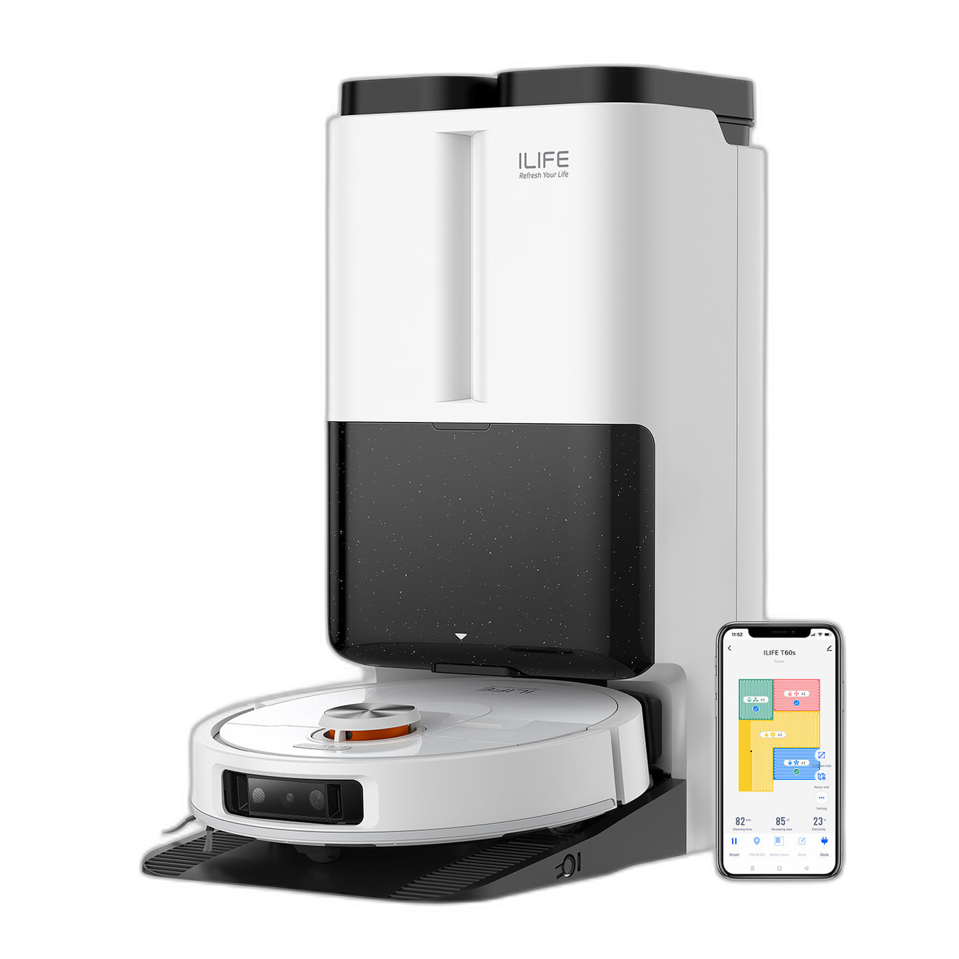 مكنسة كهربائية روبوتية ILIFE T60s (LS-7D-ILIFE-T60s)