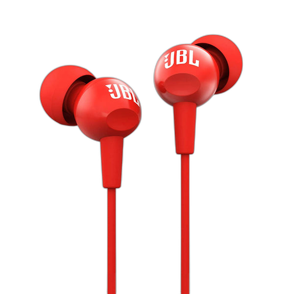 JBL C100SI In-Ear Deep Bass Headphones with Mic