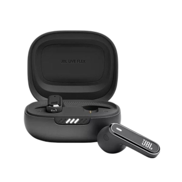 سماعات أذن JBL Live Flex مع خاصية إلغاء الضوضاء التكيفي