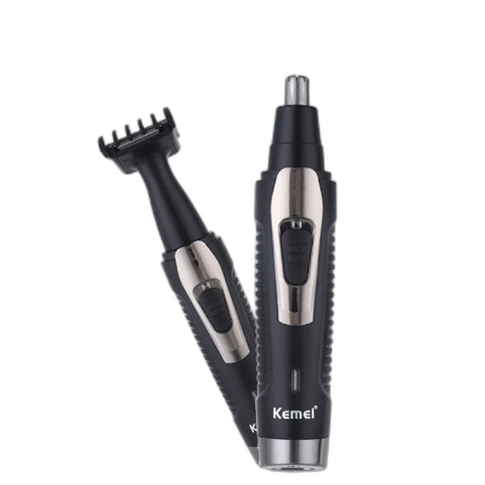 Kemei 2in1 Rechargeable Nose & Beard Trimmer