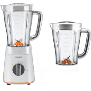 Kenwood Blender with Mill and Extra Jar 2 Liters 500 Watts - BLP15.520WH