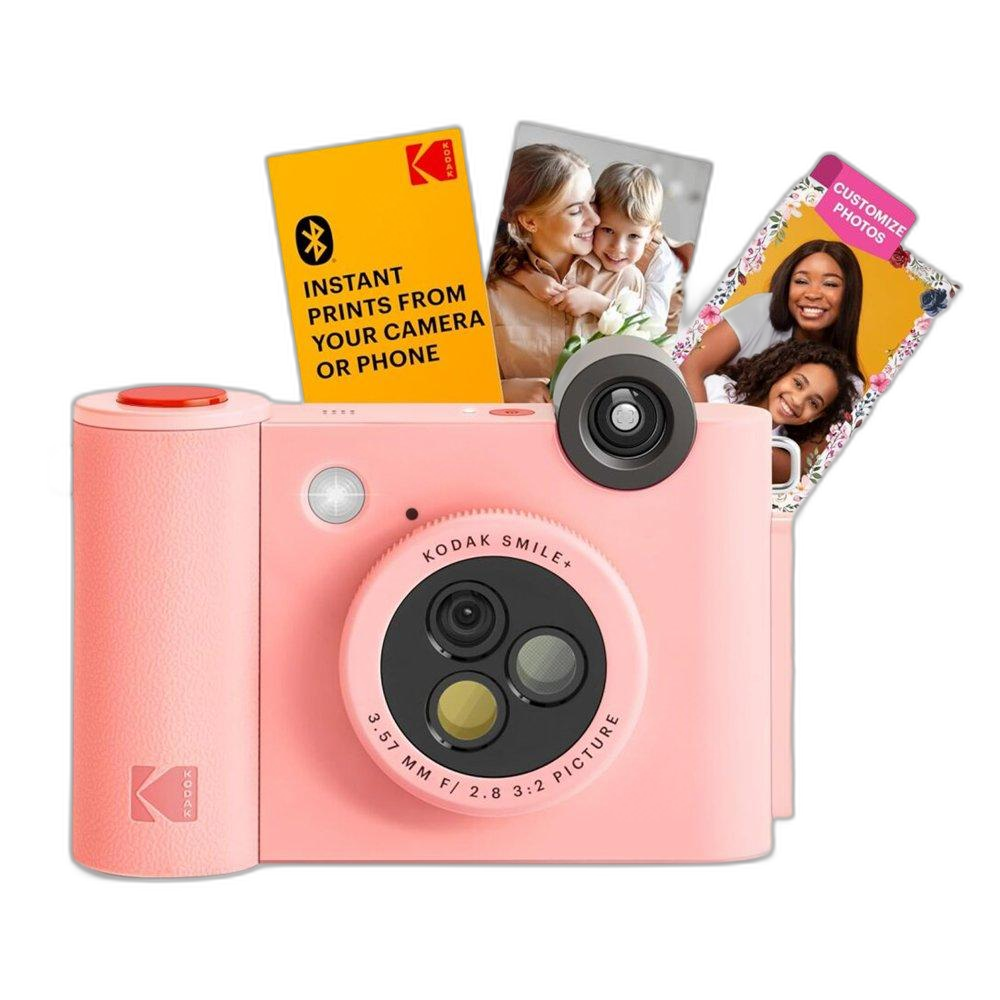 Kodak Smile+ 2X3 Black Digital Instant Print Camera, RODSMPCAMBK