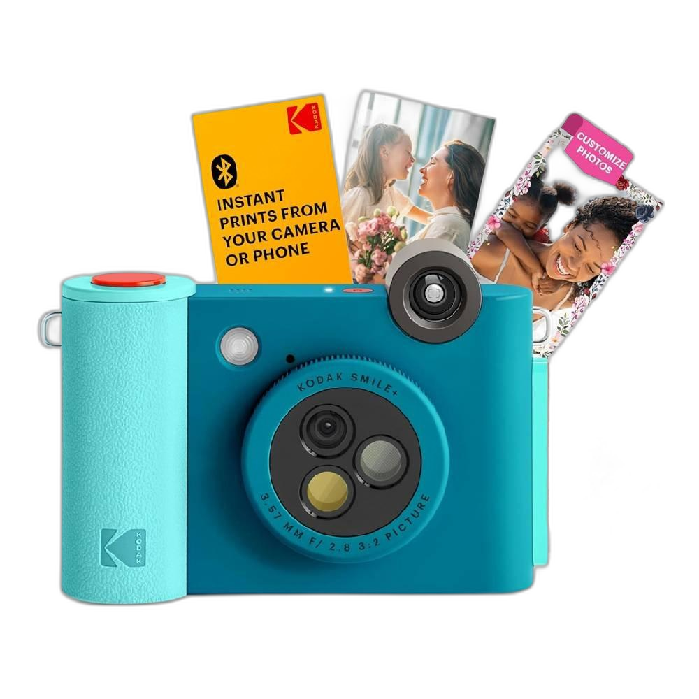 Kodak Smile+ 2x3 Digital Instant Camera with Mobile photo Printer - Effect Lenses, RODSMPCAMBL