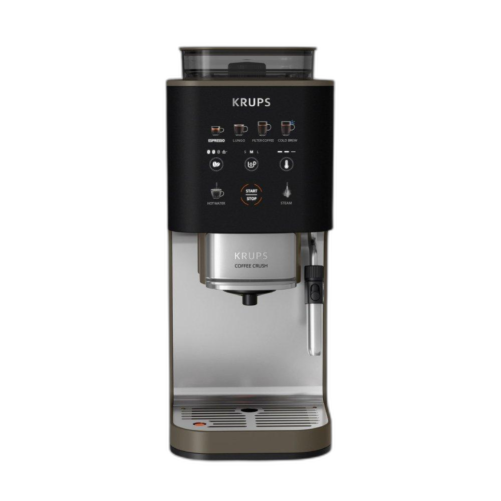 Krups Coffee Crush Full Auto Coffee Machine, 1350W, 1.8 L, 15 Bar Pressure, SA403BM0