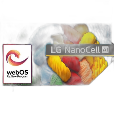 تلفزيون إل جي 65NANO80A3B HDR10 65 بوصة
