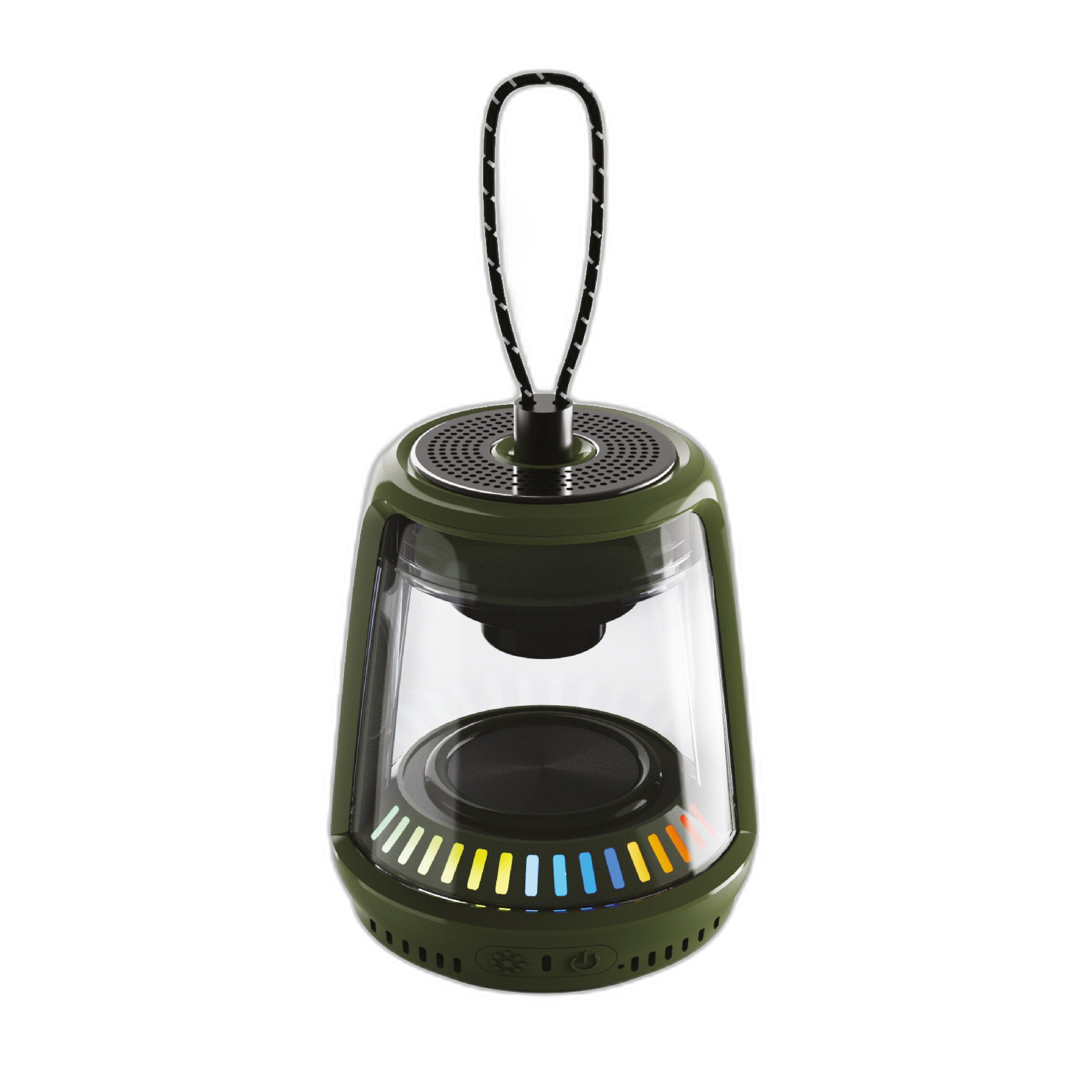 LZEL Aquilasonus Lamp Compact Waterproof Bluetooth Speaker With Dynamic RGB Lights