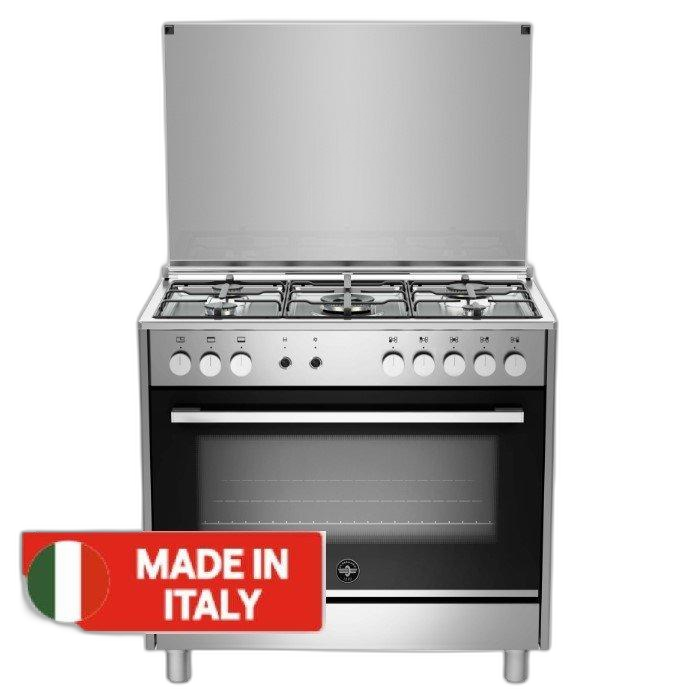 Lagermania La Germania 5 Burners Gas Cooker, 90x60cm, TUS95C31DX