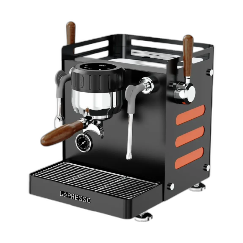 LePresso Commercial Bellissimo Triple Boiler 15 Bar Coffee Machine with Dual Italian Pump