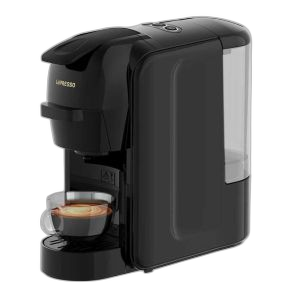 LePresso Lieto 3 in 1 Multi-Capsule Coffee Machine 0.6L 1450W, LPLIETBK