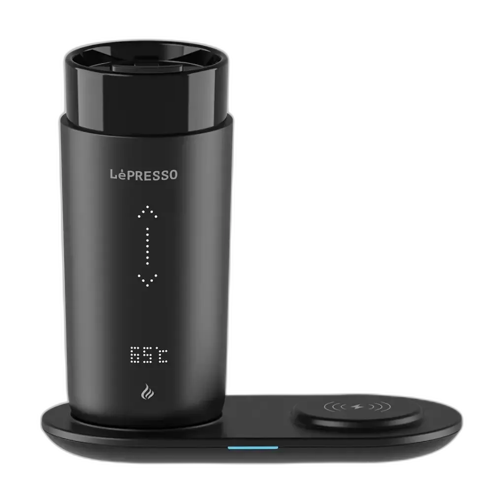 LePresso Smart Travel Heating Mug Black LPCFFM0035