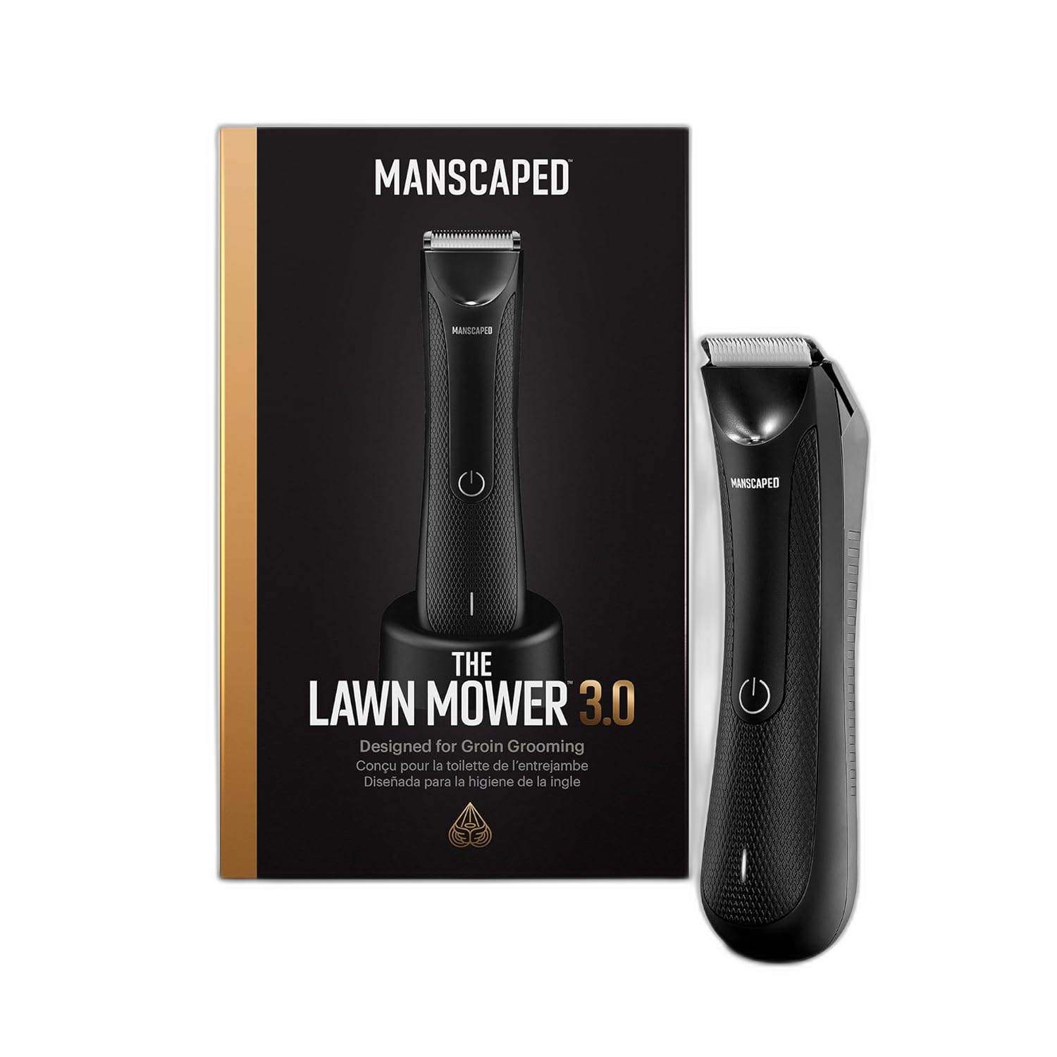 MANSCAPED® Electric Groin Hair Trimmer, Lawn Mower 3.0 - TJRAW8U