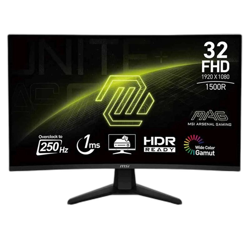 MSI MAG 32C6X 32" FHD VA, 250Hz (OC), 1ms, Curved Gaming Monitor