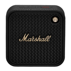 Marshall Willen Portable Bluetooth Speaker Black and Brass