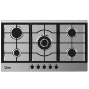 Midea Built-in Gas Hob 90cm 5 Burners, Stainless Steel - 90GSQ005