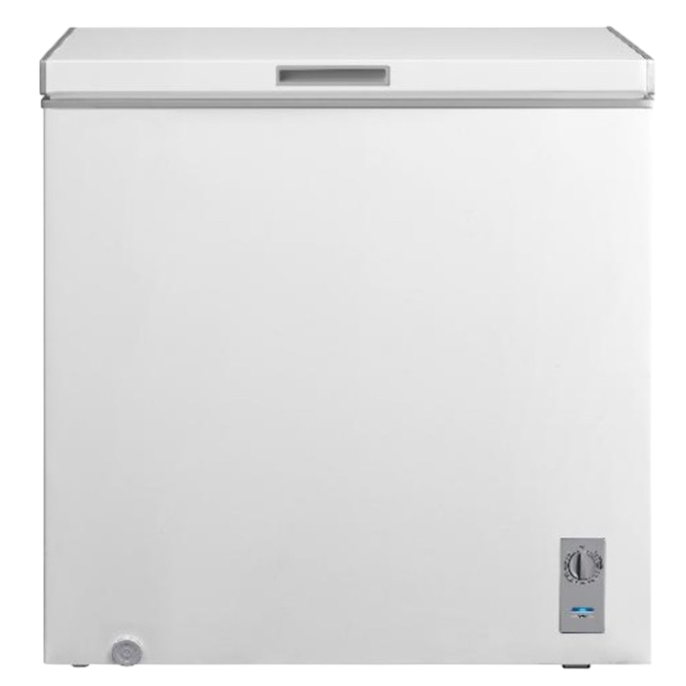فريزر صندوق Midea سعة 280L / 198L - أبيض - باب واحد