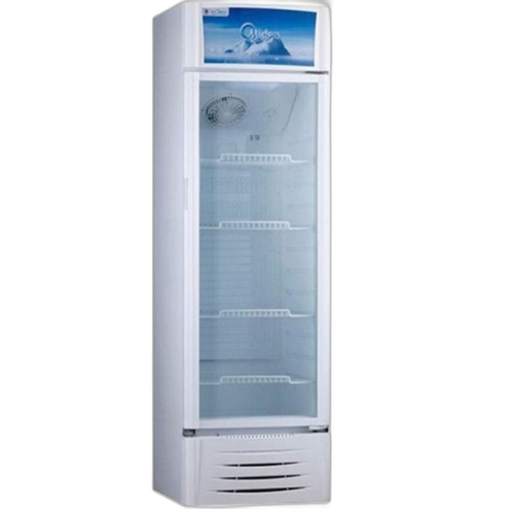 Midea Refrigerator 281L - 10 Cft - Single Door - Glass