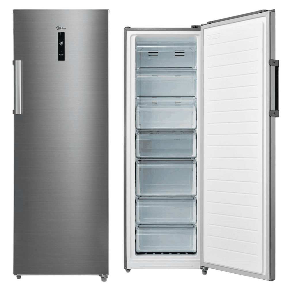 ثلاجة فريزر Midea سعة 333L / 238L - فريزر علوي