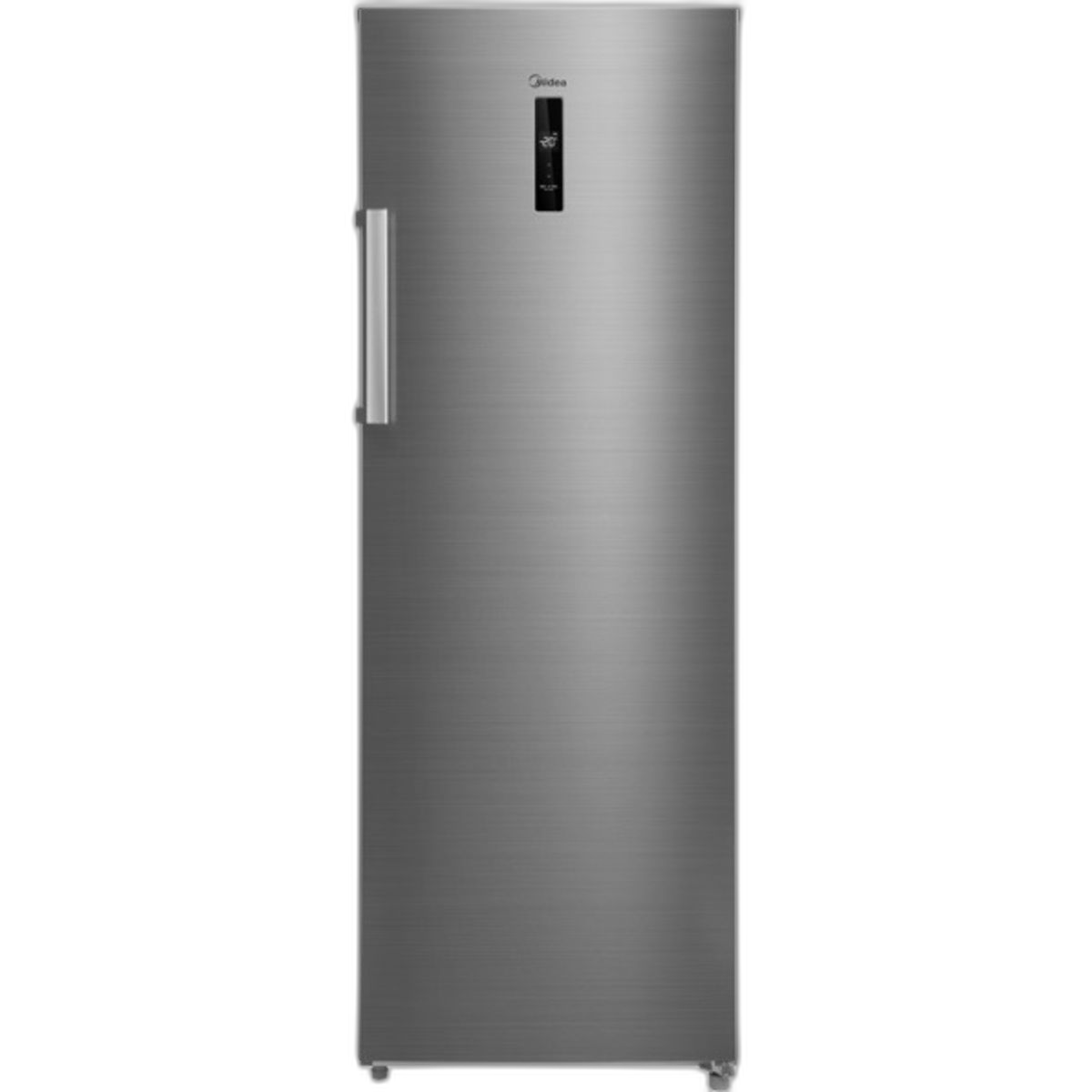 Midea Upright Freezer Refrigerator 333 Liters 11.7 CFT, Bru Steel - MDRU333FEE46AE