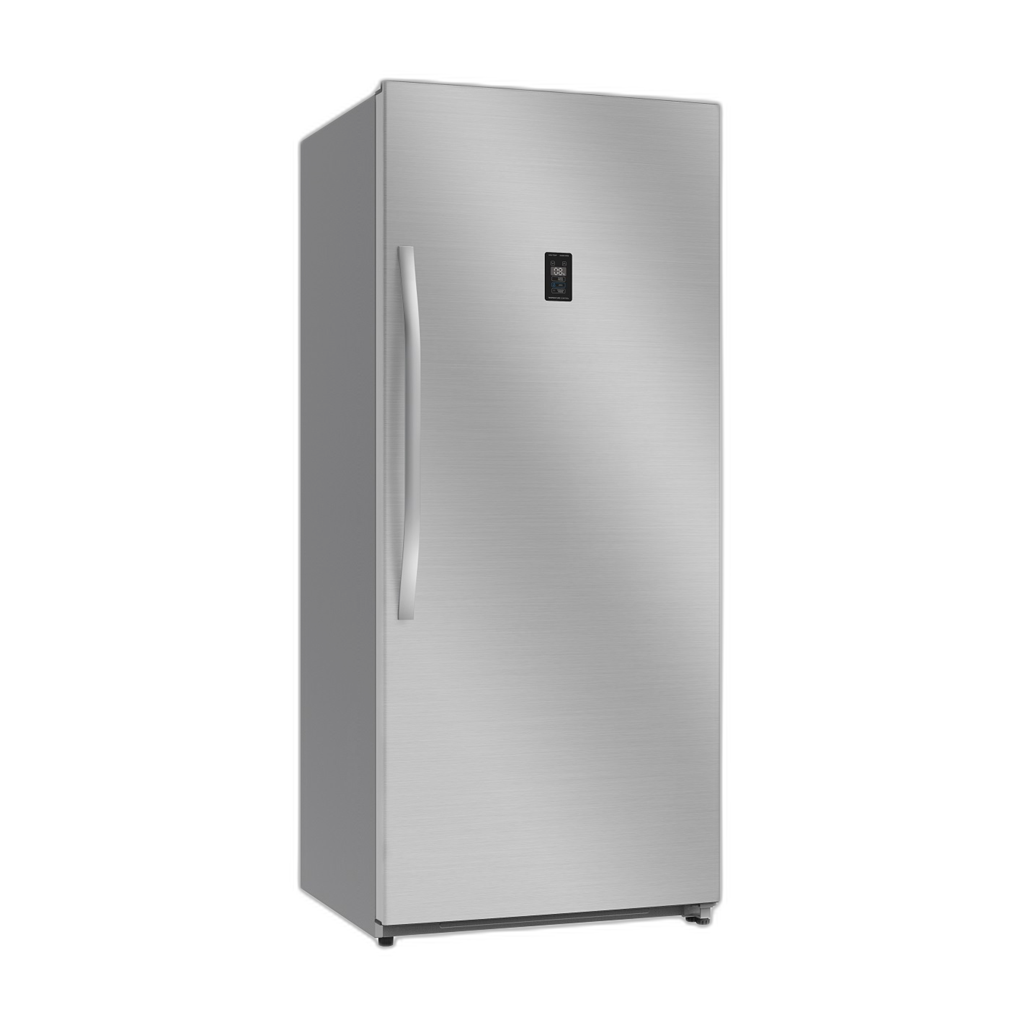 Midea Upright Freezer Refrigerator 595 Liters 21 CFT - Bru Steel