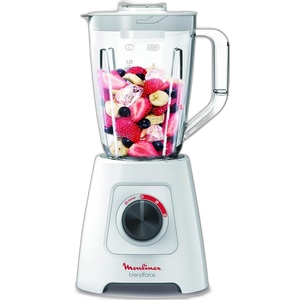 Moulinex Blender BlendForce 2 - 2L Blender Smoothie Maker, Mixer 600 Watts 3 speeds