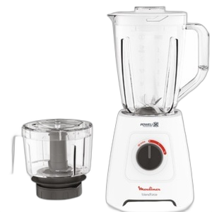 خلاط مولينكس مع مفرمة XL، 600 واط، سعة 2 لتر - LM42X127