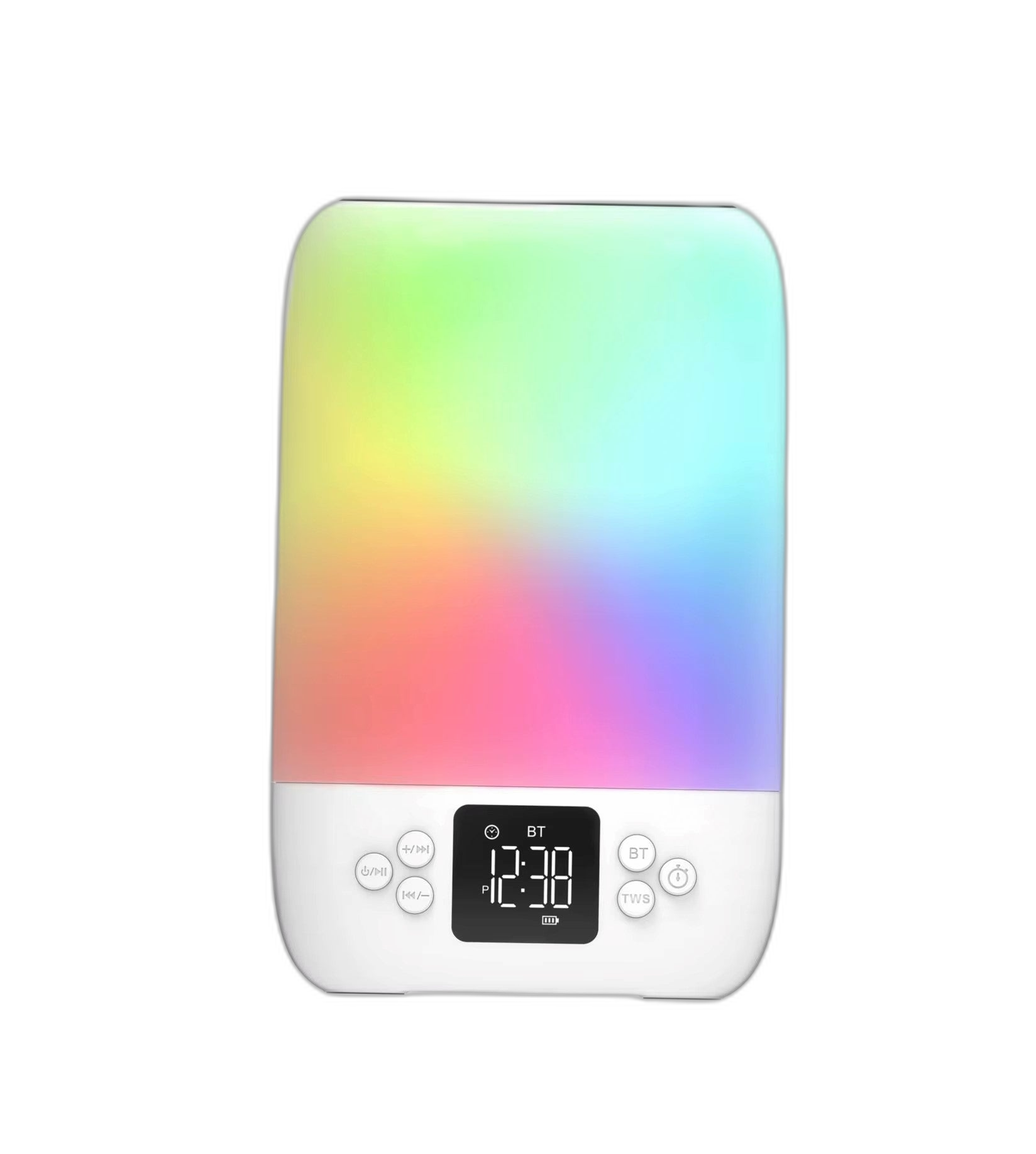 Musky Led Display Alarm Clock With Bluetooth Speaker