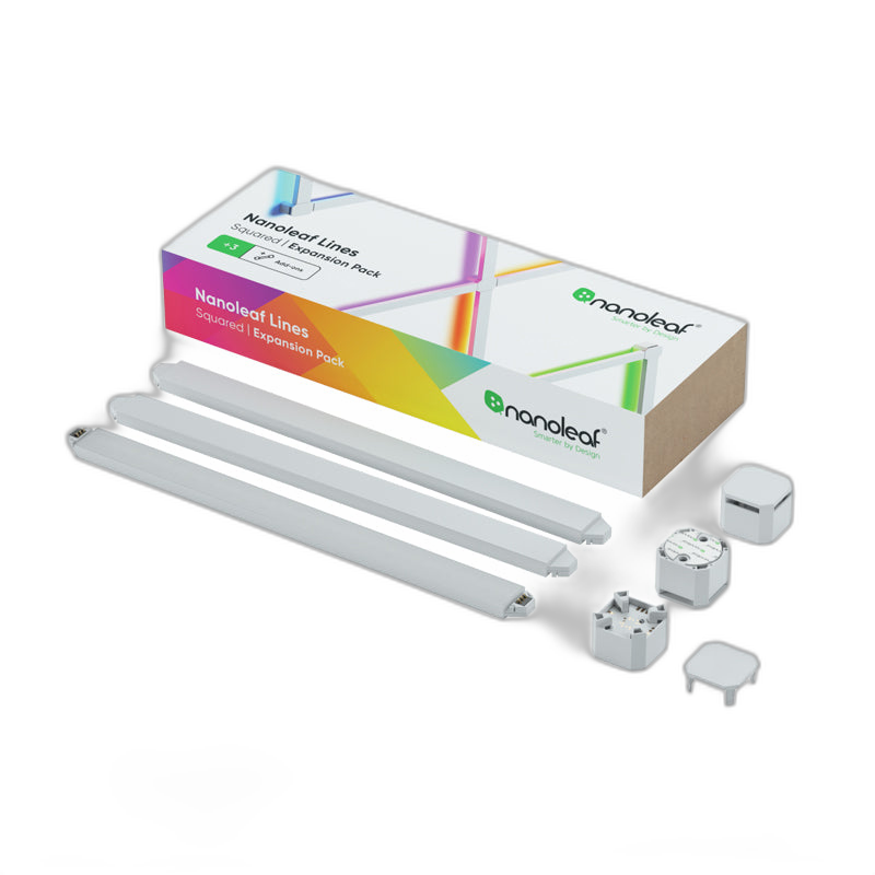 Nanoleaf Lines Expansion Pack 3 Light Bars (Light Bars Only)