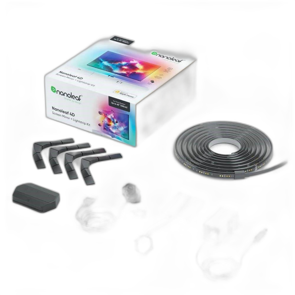 Nanoleaf NANO LEAF 4D TV Screen Mirror with Lightstrip, 4M, NF082K01-40LS