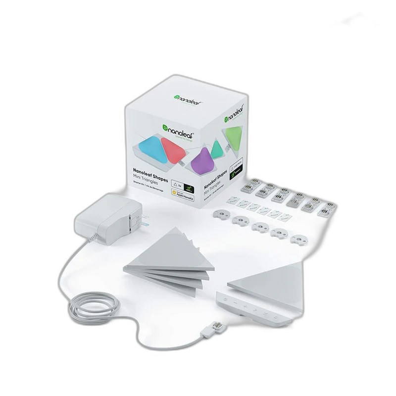 Nanoleaf Shapes Mini Triangles Starter Kit 5 Light Panels