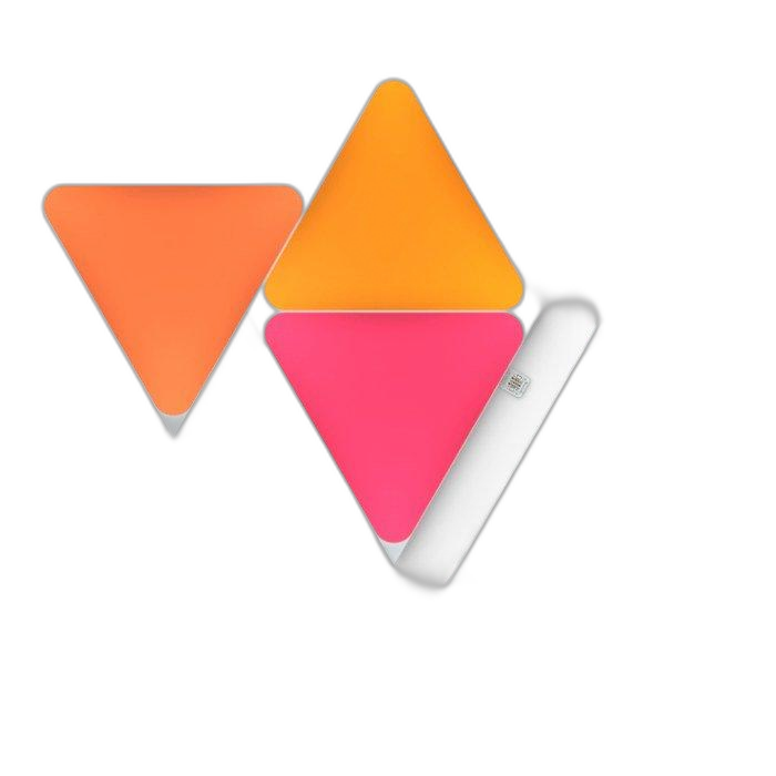 Nanoleaf Shapes Triangles Starter Kit, 4 Packs, NL47-2002TW-4PK