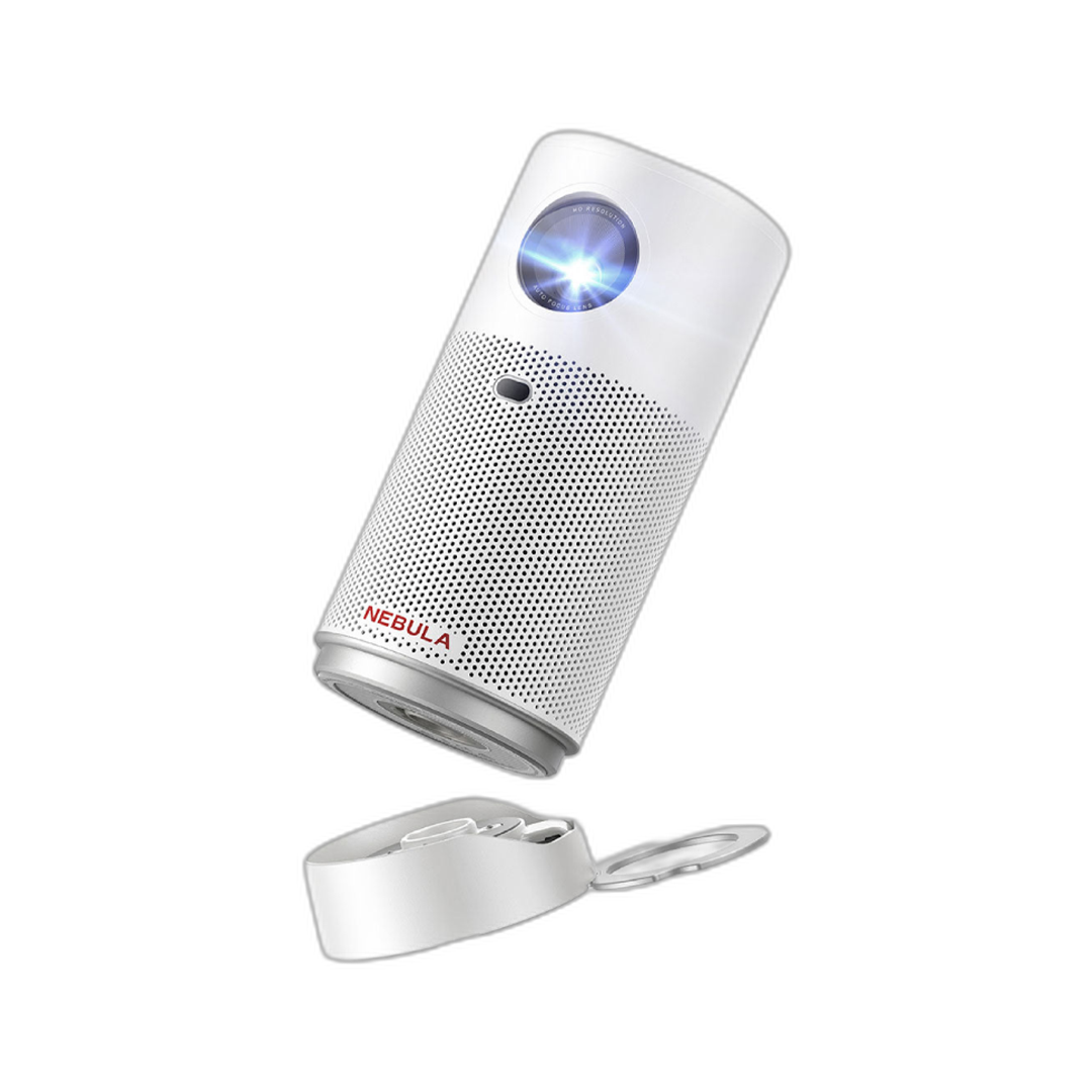 Nebula Capsule Air Smart Projector with Built-in Google TV 720p HD & 2-Hour Playtime