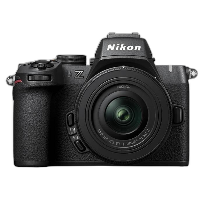 كاميرا نيكون Z50 II غير مزودة بمراة مع عدسة نيكون Z DX 16-50 مم f/3.5-6.3 VR