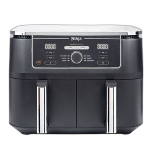 نينجا مقلاة هوائية فودي ماكس 6 في 1 بسلتين وسعة 9.5 لتر - NINJA-AF400ME