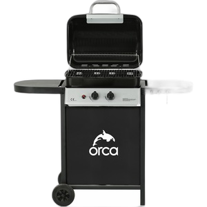 Orca Gas Grill 2 Burner 119x50.8x99.5cm - OR-2GG-20B