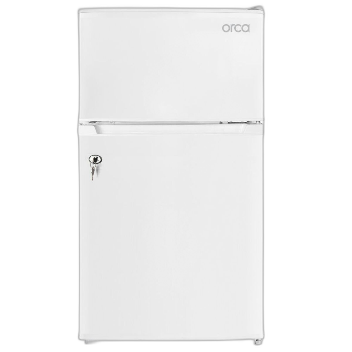 Orca OR-BCD89SLV Double Door Refrigerator 87L