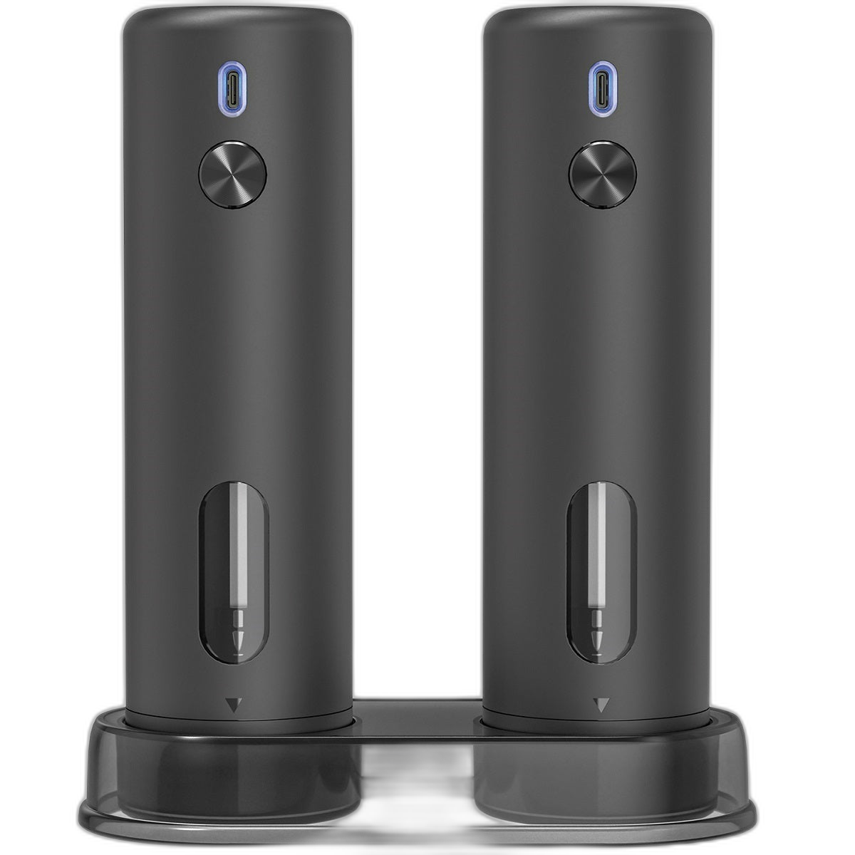 Orca Rechargeable Salt and Pepper Mill 110ml, Black - OR-SPM-65A