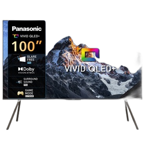 باناسونيك تلفزيون كيو إل إي دي ألترا أتش دي 4 كيه بحجم 100 بوصة بتقنية قوقل - TN-100W80CGU